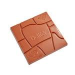 Milk chocolate bar with hazelnuts